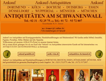 Tablet Screenshot of ankauf-antiquitaeten.de